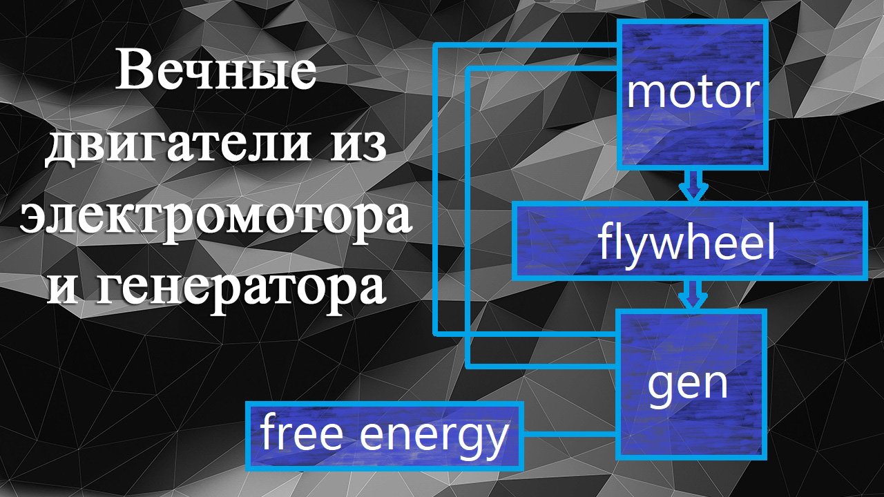 ВЕЧНЫЙ ДВИГАТЕЛЬ из мотора и генератора | Ротовертер | Чэс Кэмпбелл | ВД | perpetuum mobile