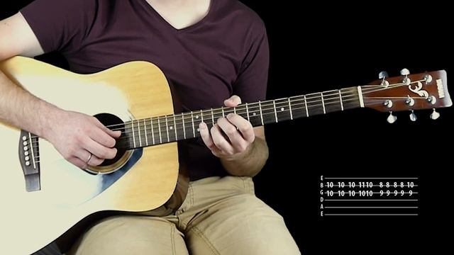 Пираты Карибского моря на гитаре. Легко + табы