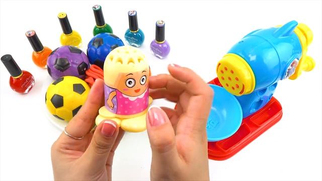 Звуки АСМР для детей. Мультики звуки. Разноцветный пластилин. Игрушки. Плэй до