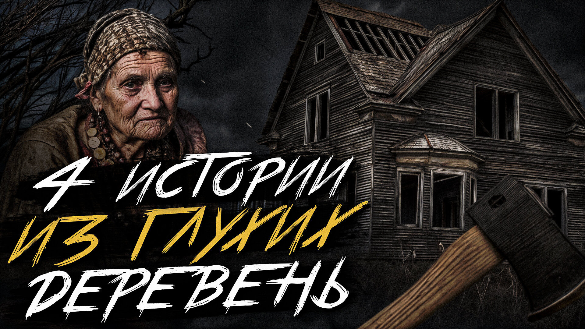 СТРАШИЛКИ ИЗ ГЛУХИХ ДЕРЕВЕНЬ. Страшные истории на ночь. Мистика. Страшилки на ночь. 16+
