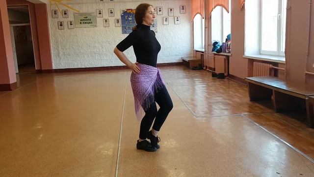 Испанский танец. Видео урок № 1
