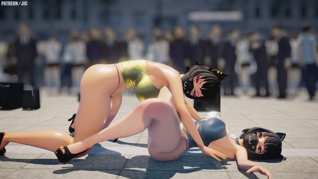 【MMD RWBY】 Anaconda - BellaBooty