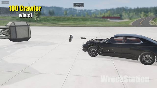 Wheels Competition #6 - Who is better? - Beamng drive