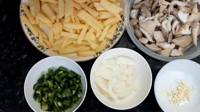 как готовить вешенки с картошкой.