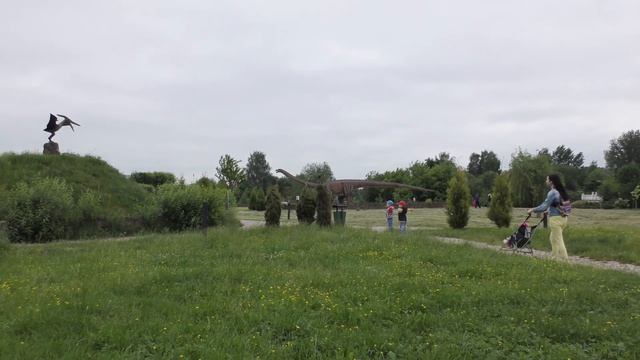 Динопарк в Минске. Виды динозавров. Прогулка с динозаврами
