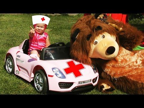 ✿ Маша и Медведь ИГРАЕМ В ДОКТОРА Masha and the Bear Compilation Новые Серии Маша и Медведь от Дианы