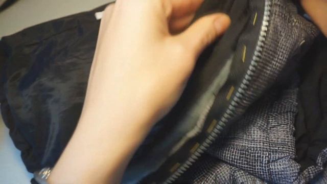 Как вшить молнию в куртку