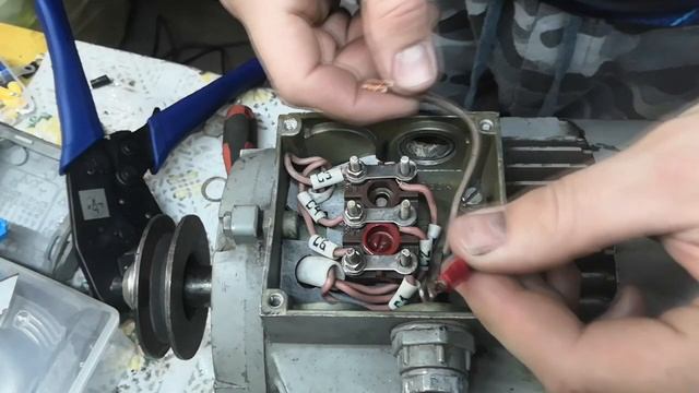 Подключение электродвигателя 380 В к сети 220 В через конденсатор