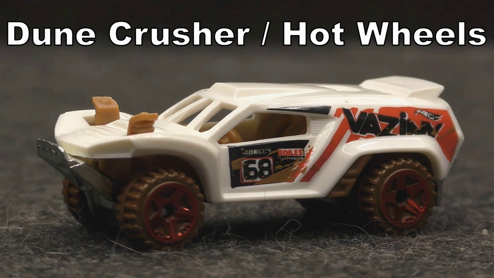 Dune Crusher / Hot Wheels / Масштаб 1:64 коллекционная / Масштабная модель автомобиля