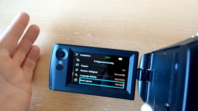 Оптимальная настройка камер SONY (SONY HDR-CX405).