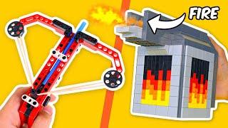 Я протестировал РАБОТАЮЩЕЕ LEGO-ОРУЖИЕ... ПЕРЕВОД - TD BRICKS