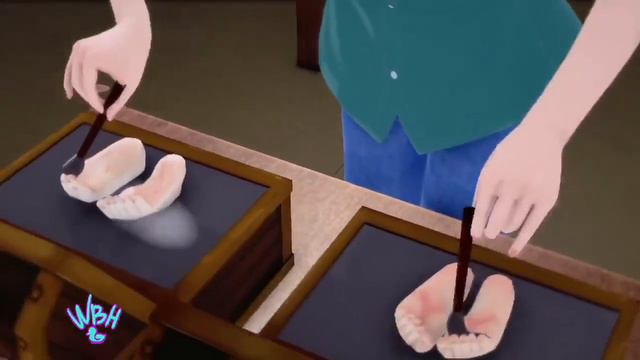 Tickle feet