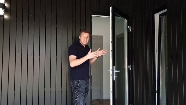 ? ОДНОЭТАЖНЫЙ ДОМ 100 м²? Обзор дома с террасой в современном стиле с плоской крышей + планировка.