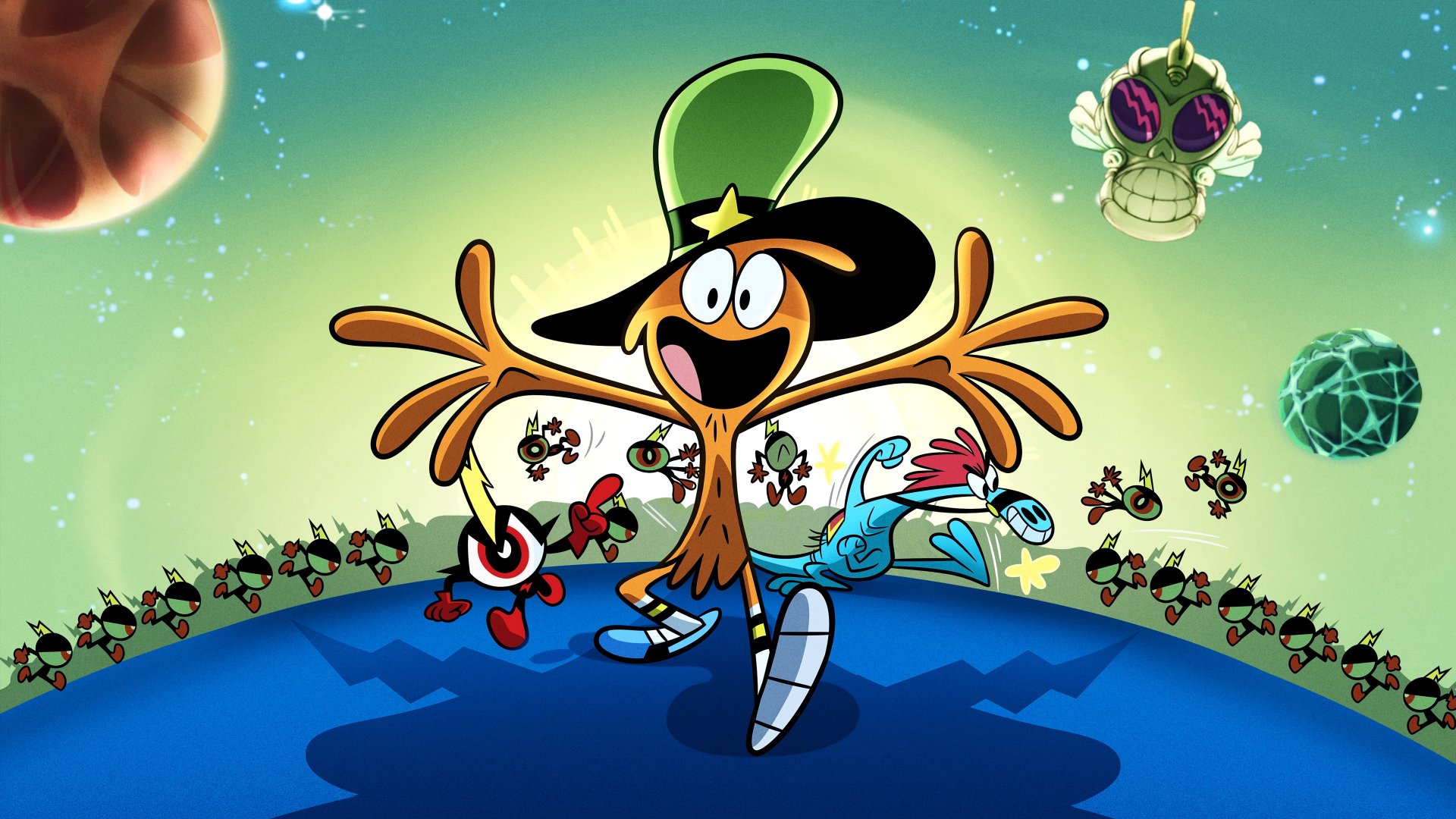 С приветом по планетам – 1 сезон 1 серия «Покоритель / Яйцо» / Wander Over Yonder