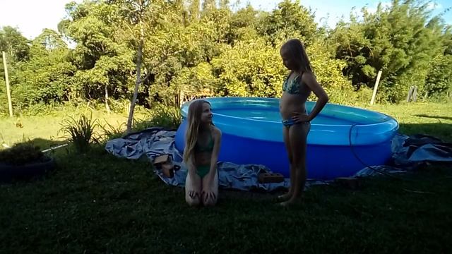 Desafio na piscina