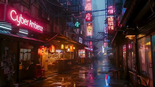 Neon Nightscape- A Cyberpunk AI Sound Odyssey