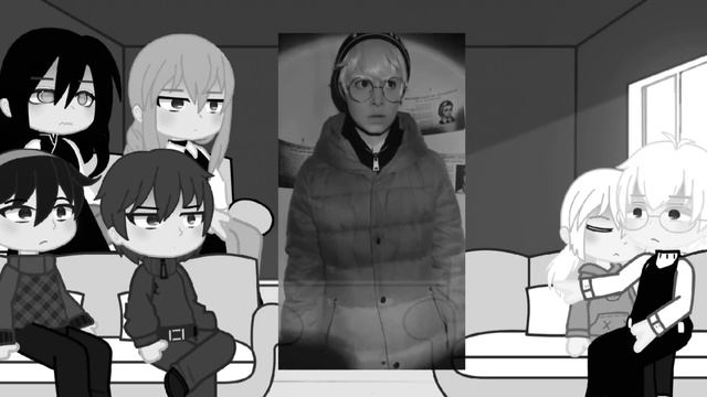 Реакция персонажей "Tiny bunny" из прошлого на тт (Антона,будущие события) -Смотреть на 2x-