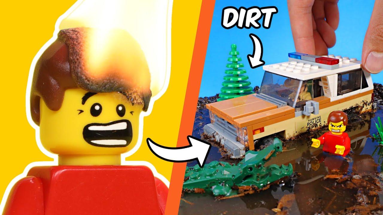 ТУПЫЕ вещи, которые ДЕТИ делают с LEGO... перевод - TD BRICKS