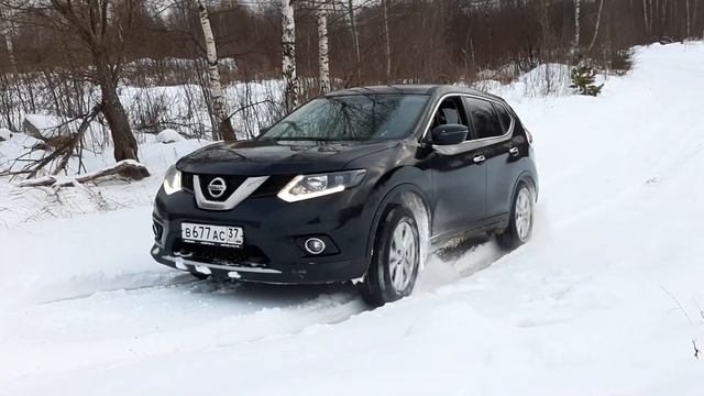 Зимние забав Nissan X Trail T32