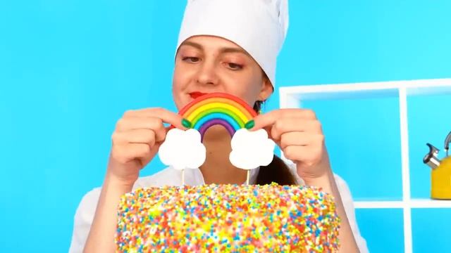 Кулинарный Челлендж_ Я против Бабушки _ Укрась Торт Челлендж от RaPaPa Challenge