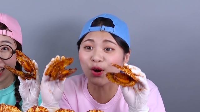 Острый отвар из морепродуктов Мукбанг ДОНА DONA