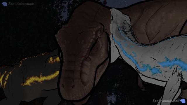 T-Rex vs Indoraptors | Animation (Part 2/2)