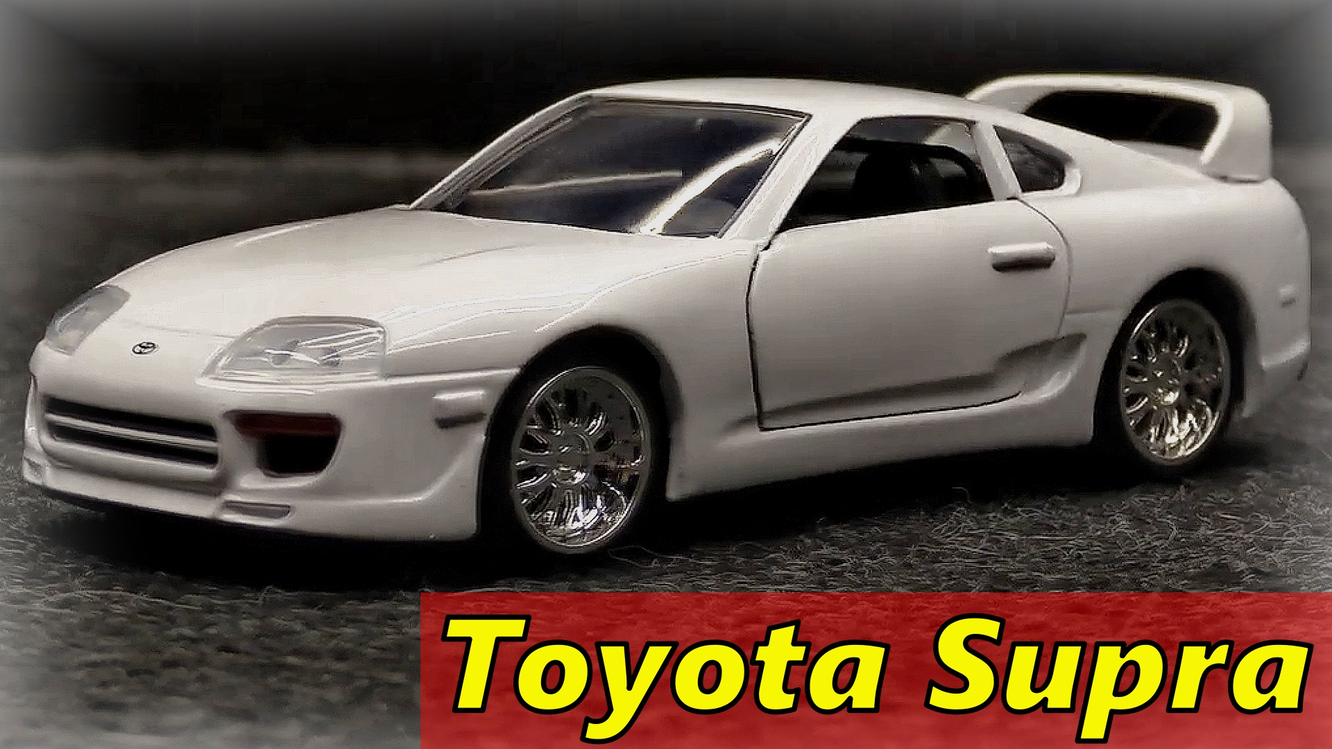Toyota Supra Модель машины Масштаб 1:32 Jada Мини-копия автомобиля
