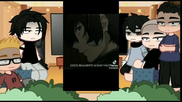 Jinx React to Kim Dan as Dazai - Gacha - React -PT 3/? ????????
