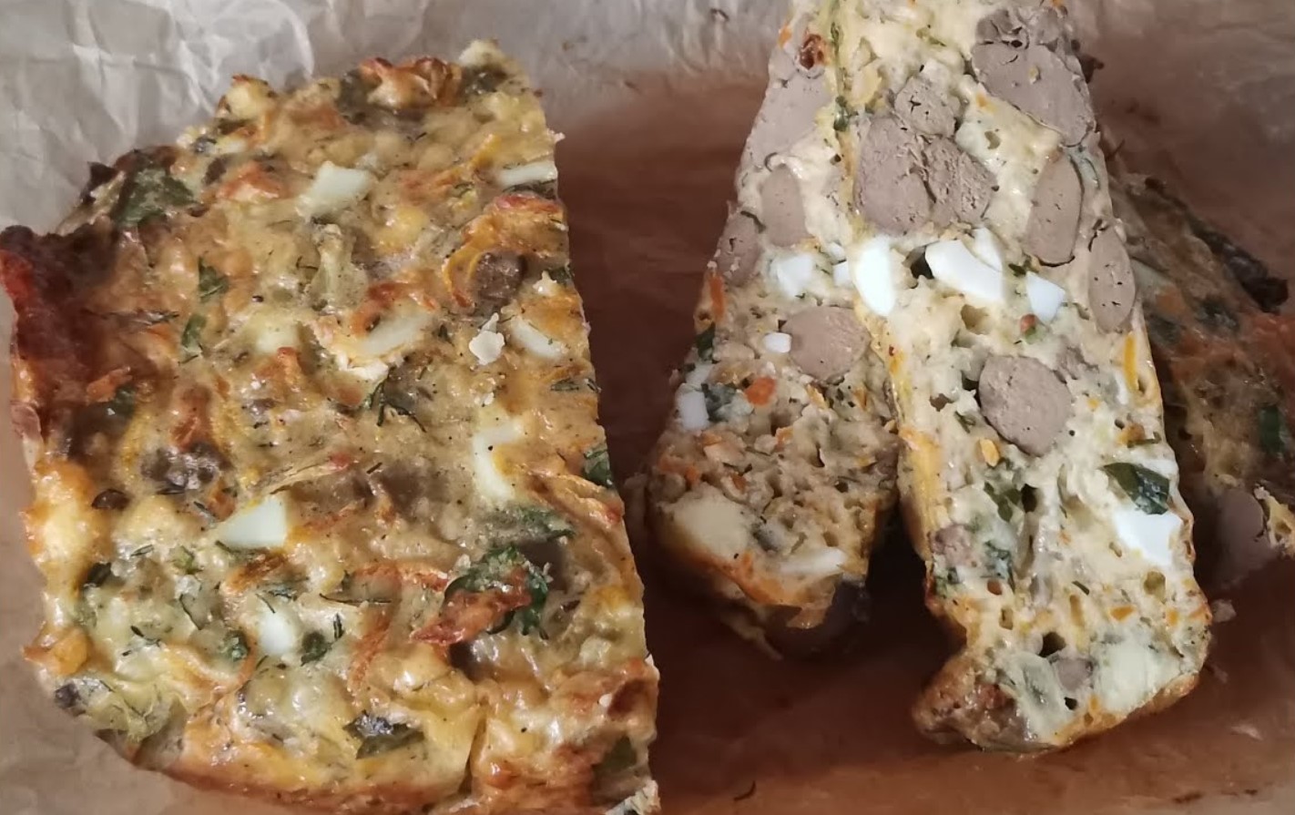 ТЕПЕРЬ ЭТО ЛЮБИМЫЙ РЕЦЕПТ ИЗ ПЕЧЕНИ! Запеканка из куриной печени с овощами, сыром и яйцом.