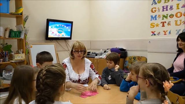 Открытый урок английского языка в школе раннего развития