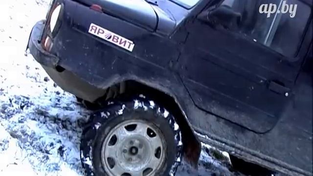 Супер самоделка вездеход из обычного ЛуАЗ в грязи тест-драйв Автопанорама