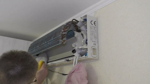 Видеоурок самостоятельной чистки кондиционера