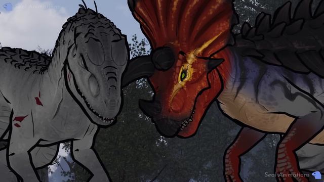 Indominus Rex vs Ultimasaurus | Animation (Part 4/4)
