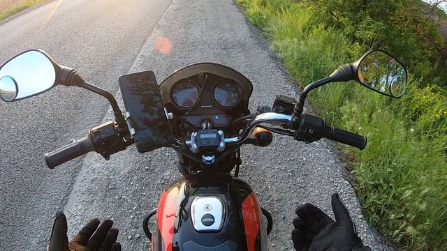 Bajaj boxer 150x максимальная скорость по GPS