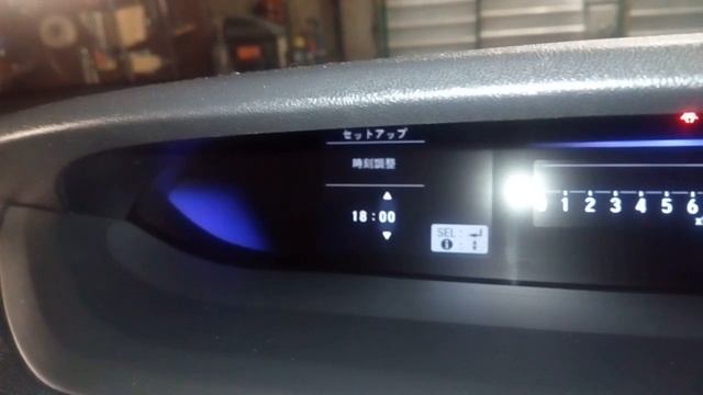 Настройка Часов на Хонда Стэпвэгон Спада 2015 HONDA STEPWGN SPADA