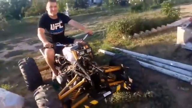 Квадроцикл из Урала своими руками . Завершение.