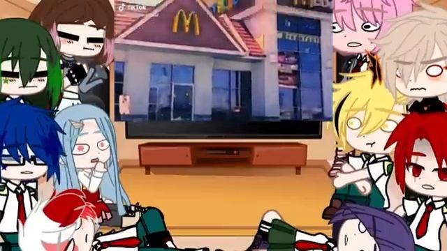 •Mha react to deku as random gacha tiktok//BakuDeku\\gacha club||original?\/part 1/?•