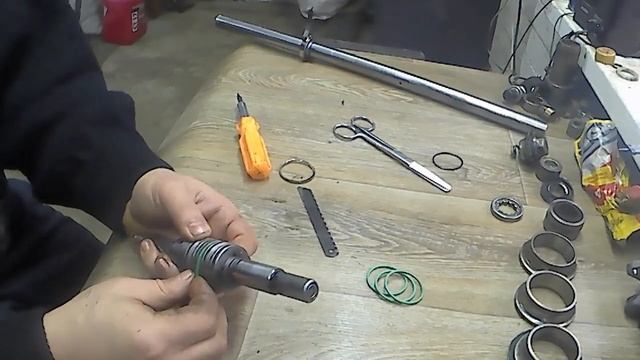 Замена тефлоновых колец на рейке с ГУР