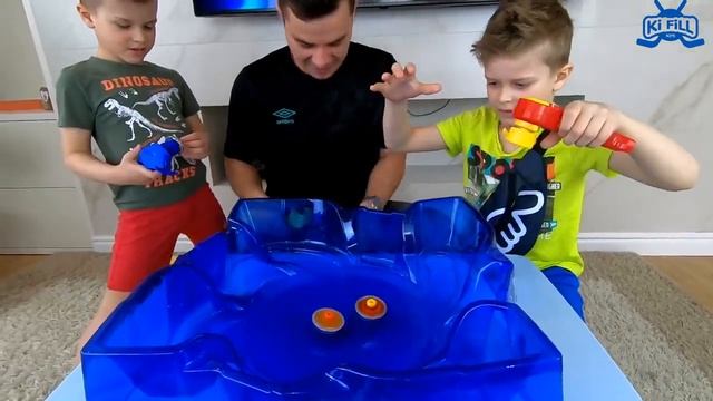Новые волчки СУПЕР СПИН КОМБО Super Spin Combo #KiFill boys 13+