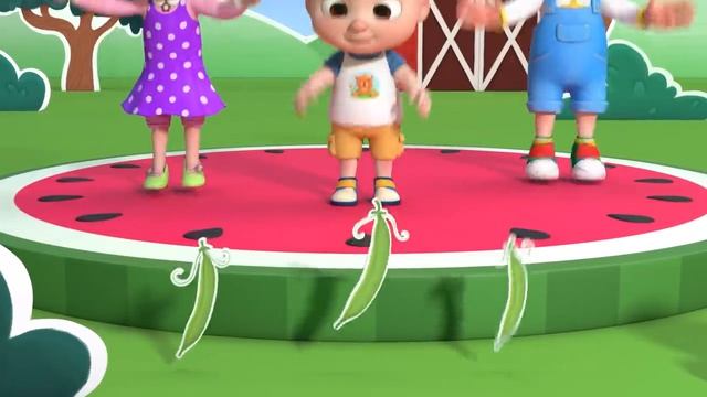Да, Да, Овощной Танец / Yes Yes Vegetables Dance _ Dance Party _ CoComelon Nursery Rhymes