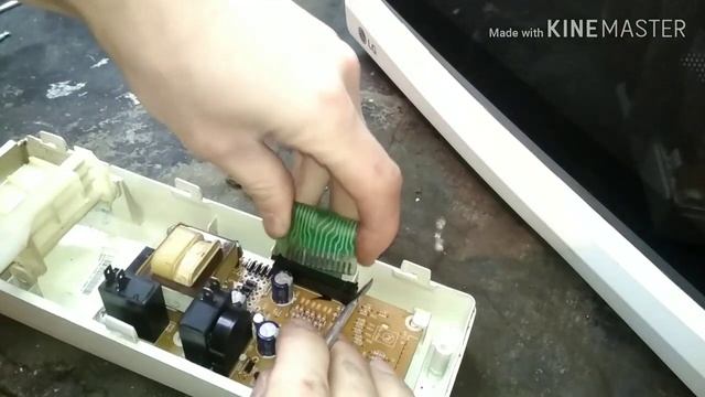 не нажимаются кнопки на микроволновке Lg решение в 5 минут.