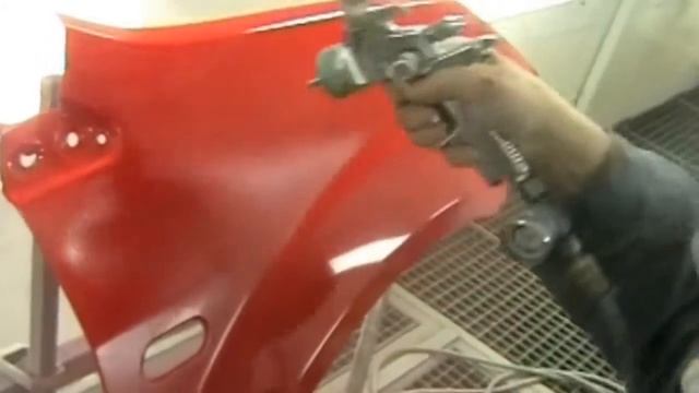 Покраска автомобиля акрилом. Покраска крыла