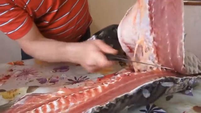 Разделка карпа по хребту. Идеальное филе для жарки.