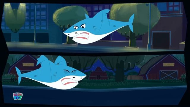 Scary Flying Shark | Halloween Baby Shark | Spooky Rhymes for Kids | Scary Videos and Baby Songs