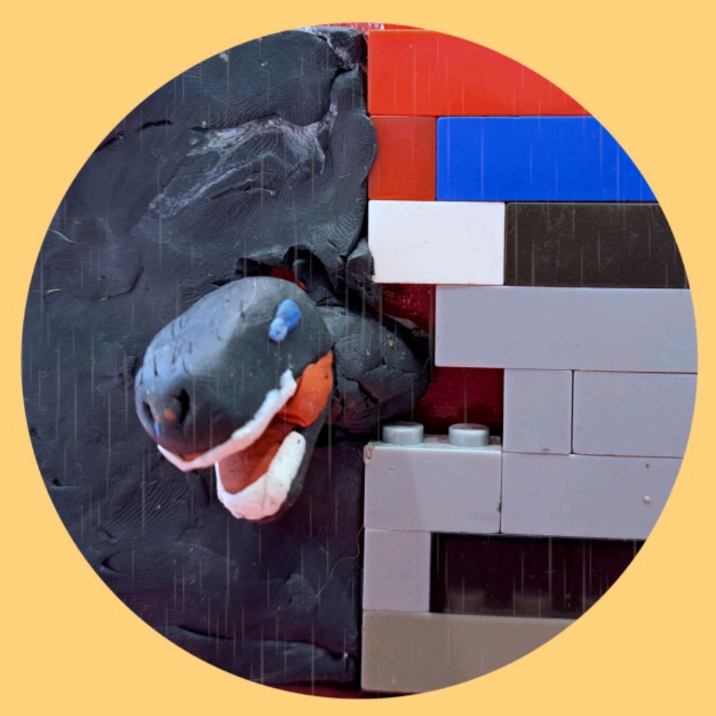 Plasticine and lego