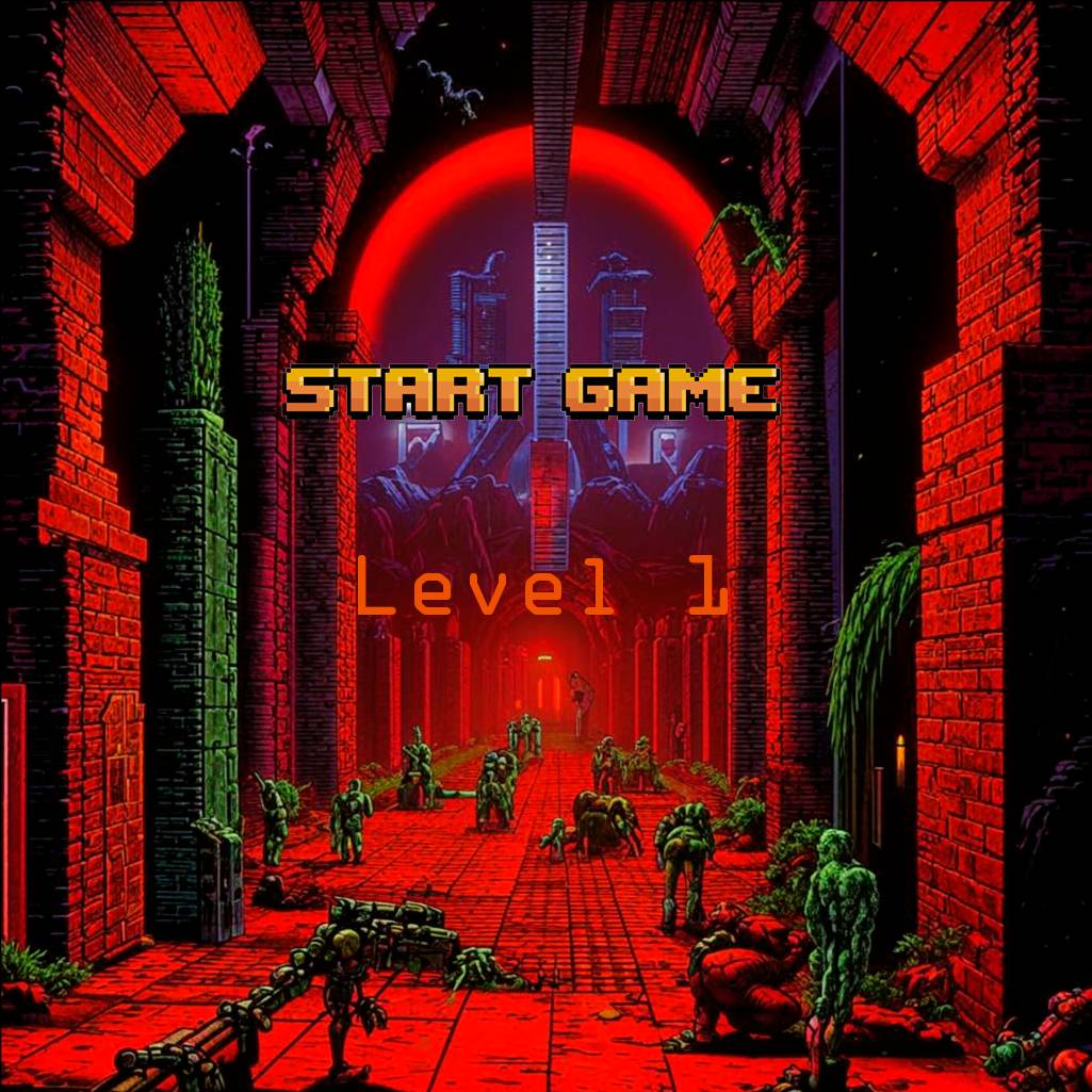 Start game. Level 1.