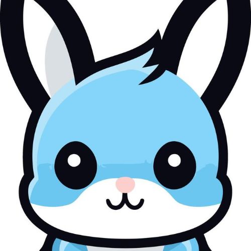 blue bunny 🐰💙