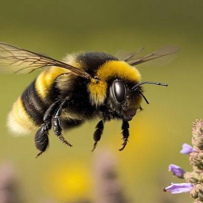 Шмель Bombus securus.