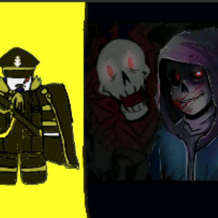 Guest 1337 (4-й Мелстоун) and Dust!Sans#2