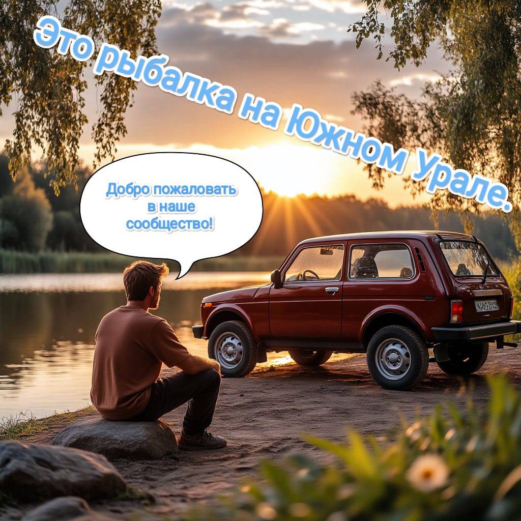 Это рыбалка на Южном Урале